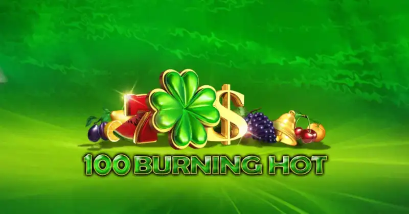 100 Burning Hot - grafika gry od Amusnet