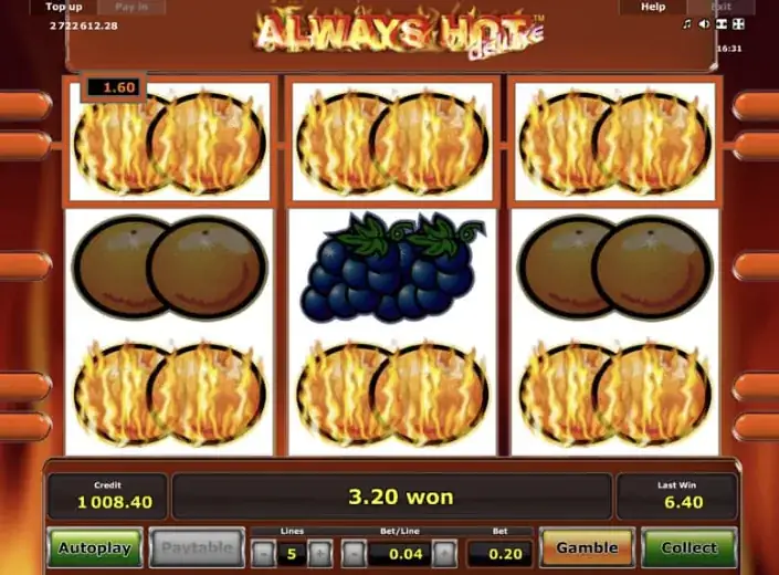 Always Hot deluxe - zrzut ekranu z gry