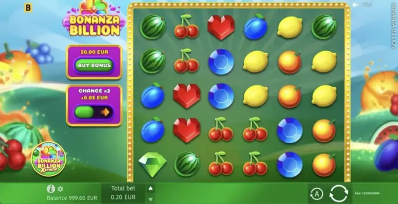 Bonanza Billion - zrzut ekranu z gry
