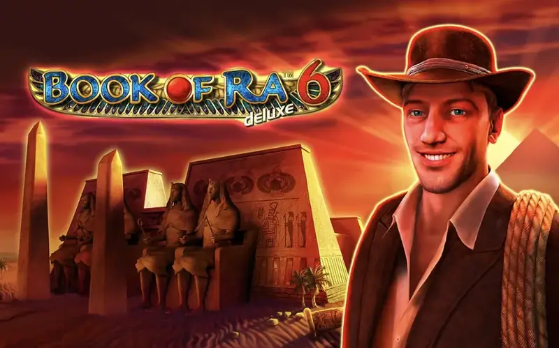 Book of Ra deluxe 6 - grafika gry