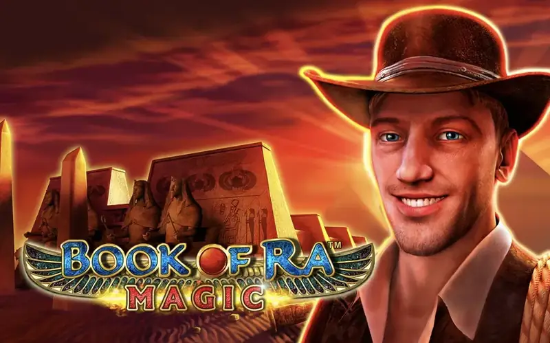 Book of Ra Magic - grafika gry od Novomatic