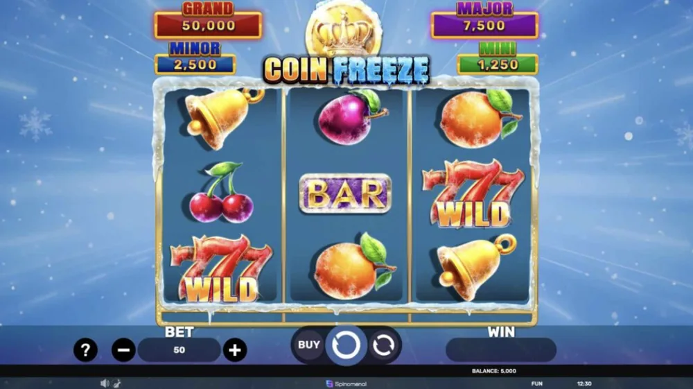 Coin Freeze - Hold & Hit 3x3 - grafika gry