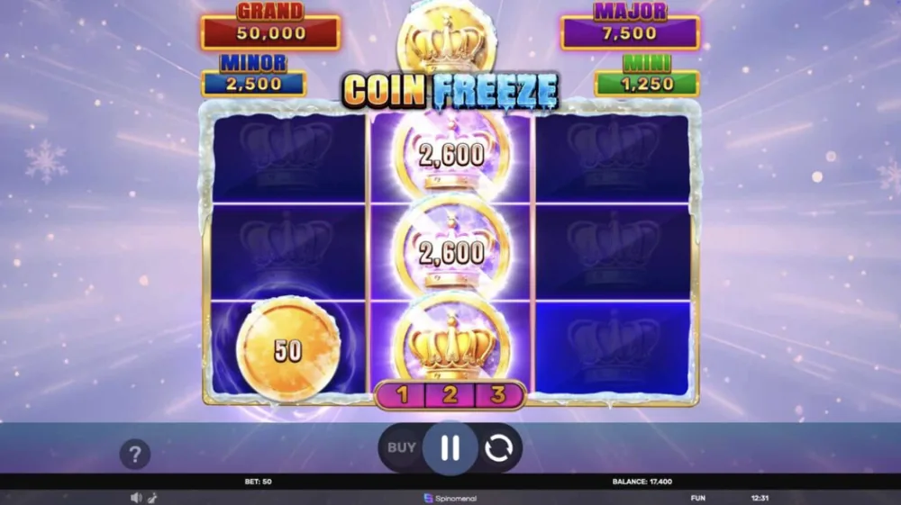 Coin Freeze - zrzut ekranu z gry