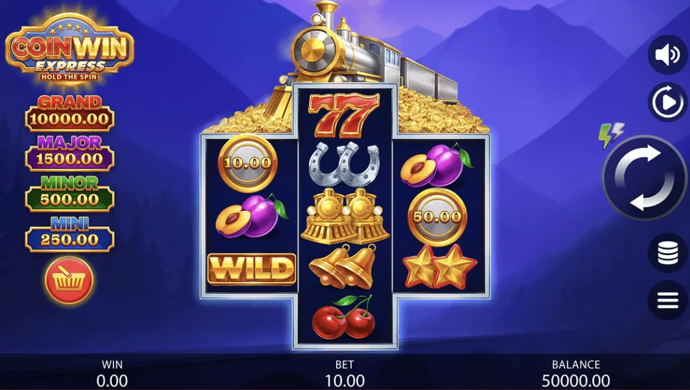 Coin Win Express: Hold The Spin - grafika gry