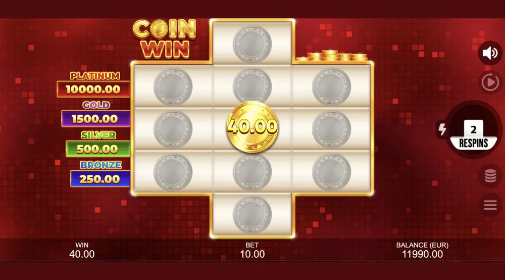 Coin Win: Hold The Spin - zrzut ekranu z gry