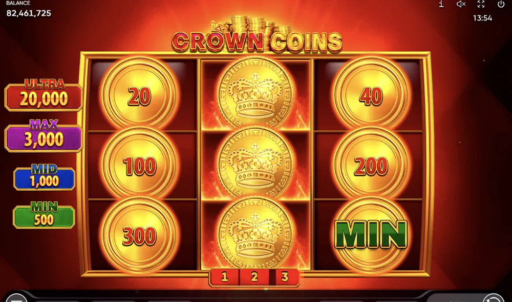 Crown Coins - zrzut ekranu z gry