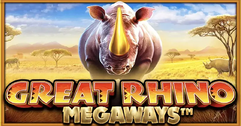 Great Rhino Megaways - grafika gry od Pragmatic Play