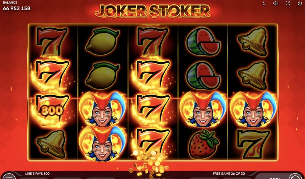 Joker Stoker - zrzut ekranu z gry