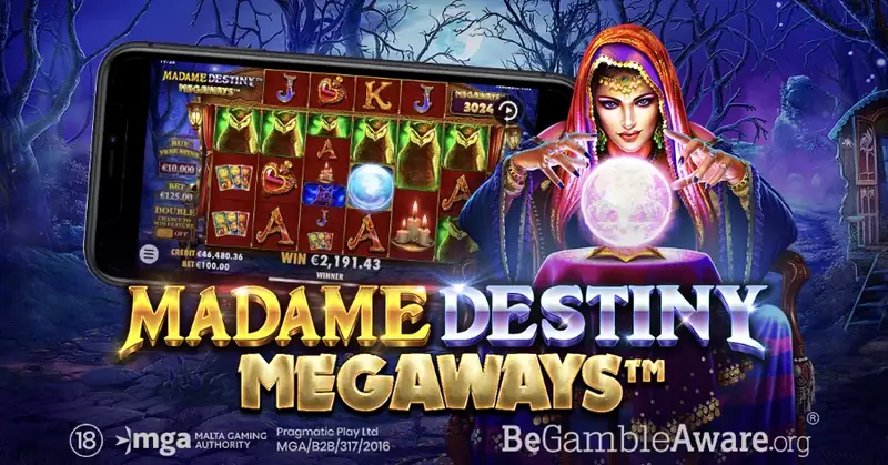 Madame Destiny Megaways - grafika gry