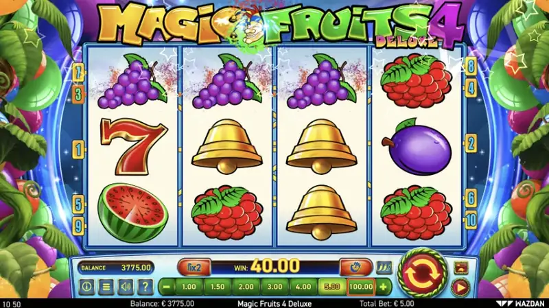 Magic Fruits 4 Deluxe - zrzut ekranu z gry