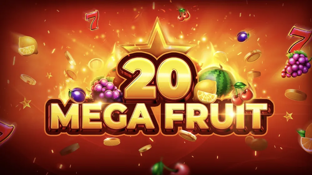 Mega Fruit 20 - grafika gry od Slotopia (Evoplay)