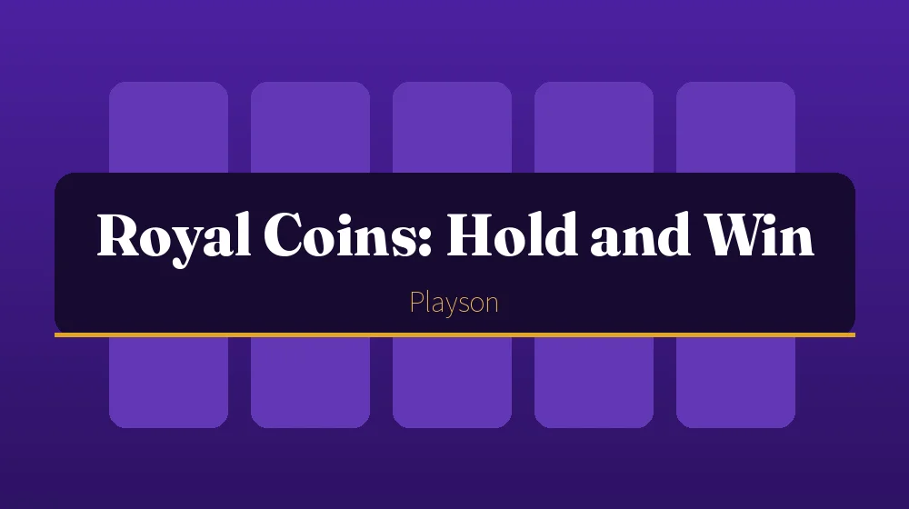 Royal Coins: Hold and Win - grafika gry