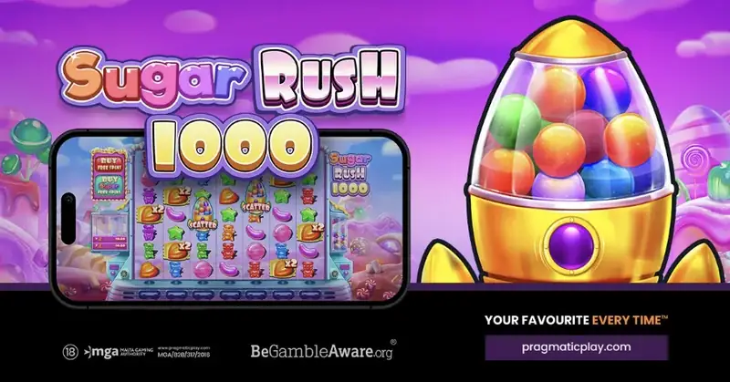 Sugar Rush 1000 - grafika gry