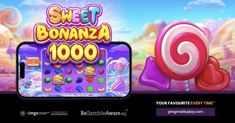 Sweet Bonanza 1000 - grafika gry