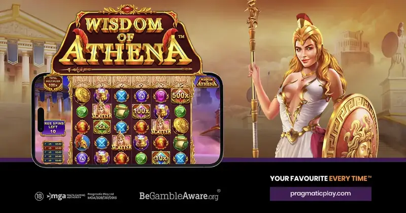 Wisdom of Athena - grafika gry od Pragmatic Play