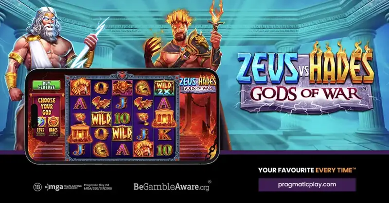 Zeus vs Hades - Gods of War - grafika gry